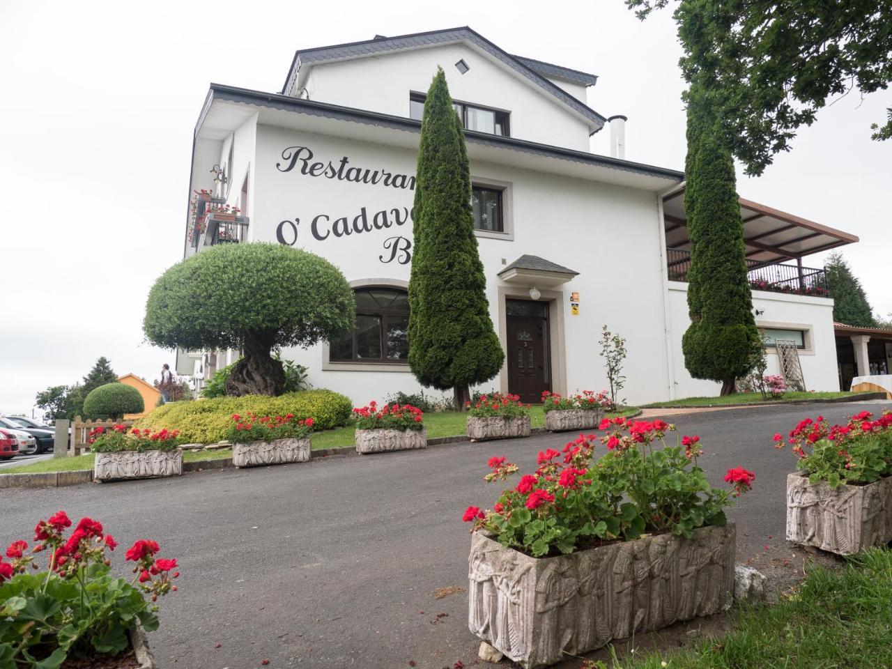 Hostal Restaurante O'Cadaval Frades Exteriér fotografie